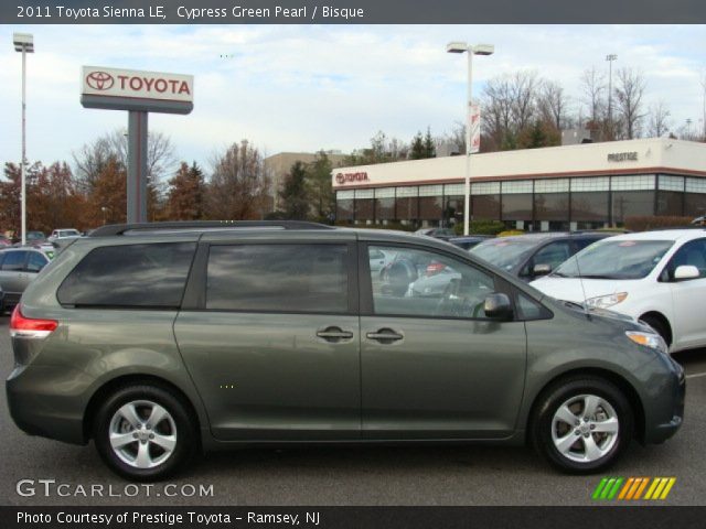 2011 Toyota Sienna LE in Cypress Green Pearl