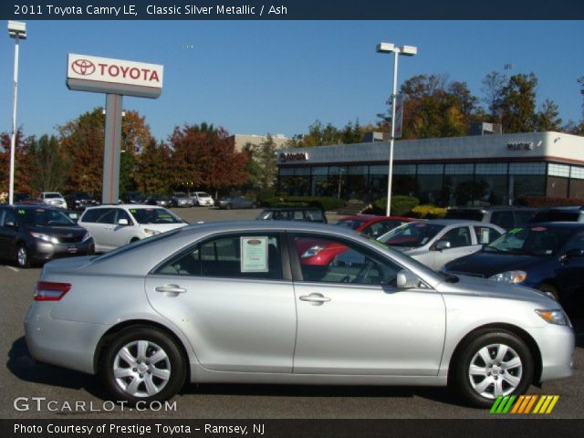 2011 Toyota Camry LE in Classic Silver Metallic