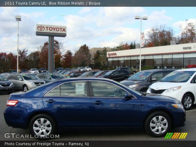 2011 Toyota Camry LE in Blue Ribbon Metallic