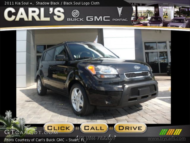 2011 Kia Soul + in Shadow Black