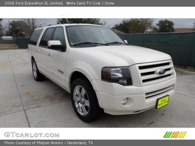 2008 Ford Expedition EL Limited in White Sand Tri Coat