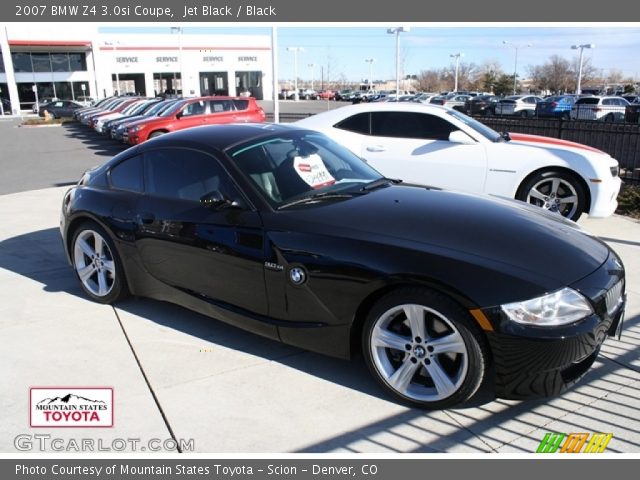 2007 BMW Z4 3.0si Coupe in Jet Black