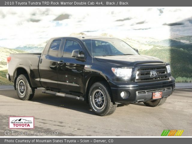 2010 Toyota Tundra TRD Rock Warrior Double Cab 4x4 in Black