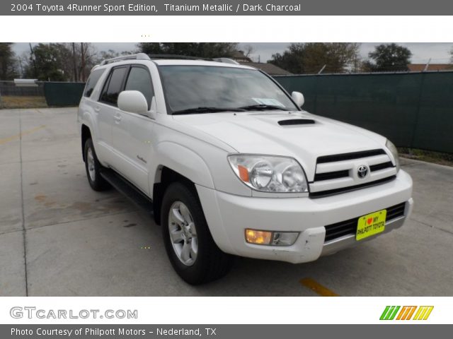 2004 Toyota 4Runner Sport Edition in Titanium Metallic