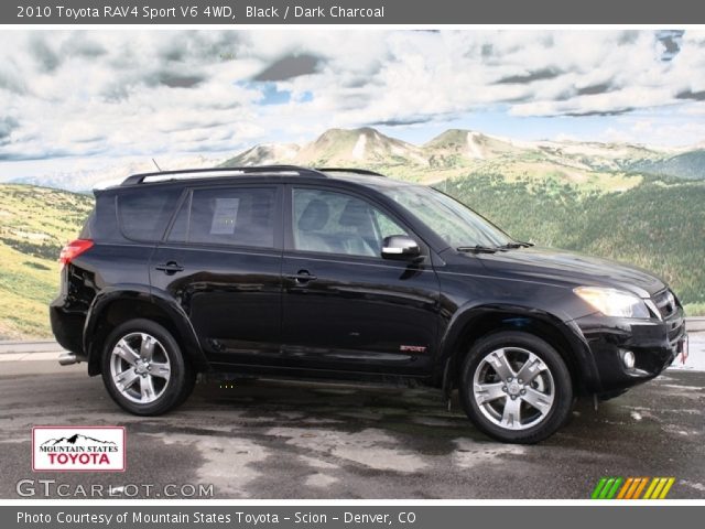 2010 Toyota RAV4 Sport V6 4WD in Black