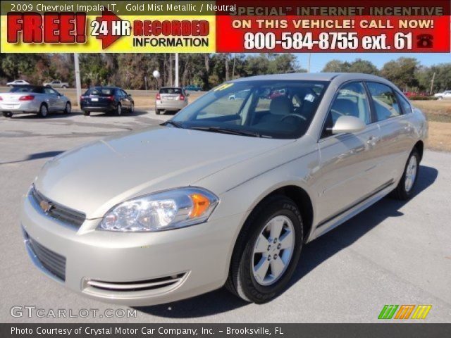2009 Chevrolet Impala LT in Gold Mist Metallic