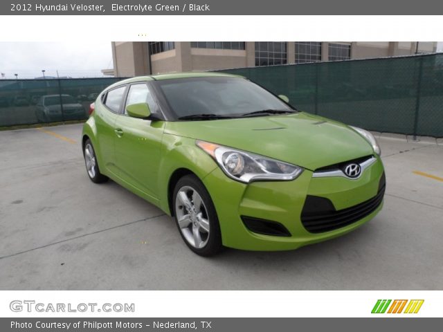 2012 Hyundai Veloster  in Electrolyte Green