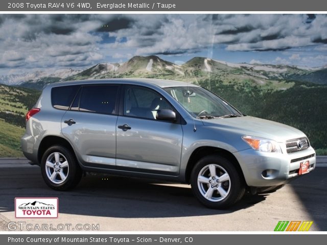 2008 Toyota RAV4 V6 4WD in Everglade Metallic