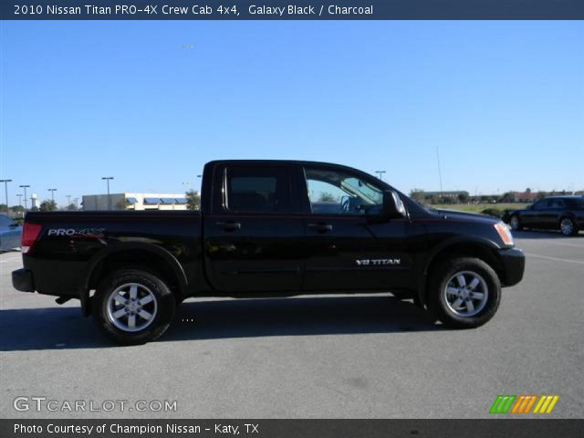 2010 Nissan Titan PRO-4X Crew Cab 4x4 in Galaxy Black