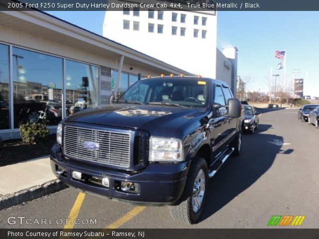 2005 Ford F250 Super Duty Harley Davidson Crew Cab 4x4 in True Blue Metallic