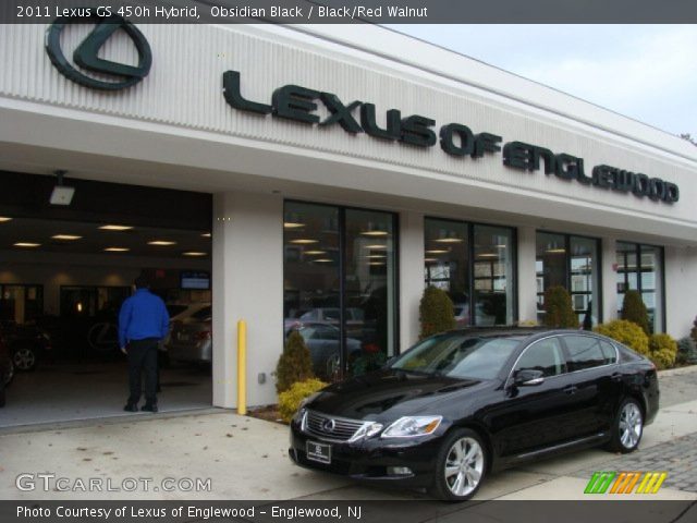 2011 Lexus GS 450h Hybrid in Obsidian Black