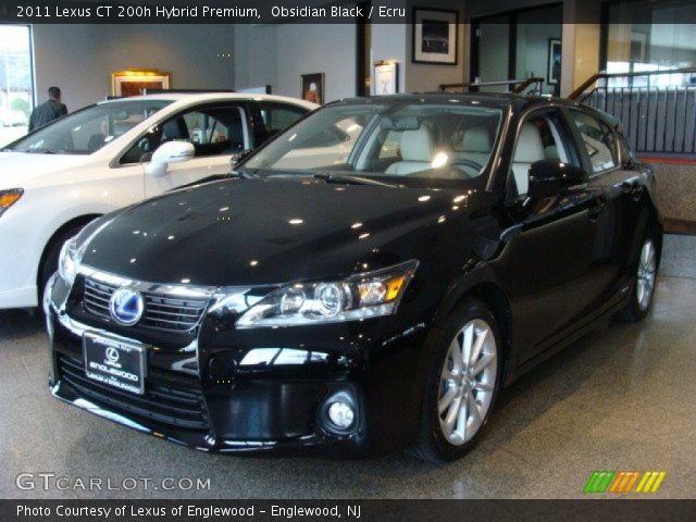 2011 Lexus CT 200h Hybrid Premium in Obsidian Black