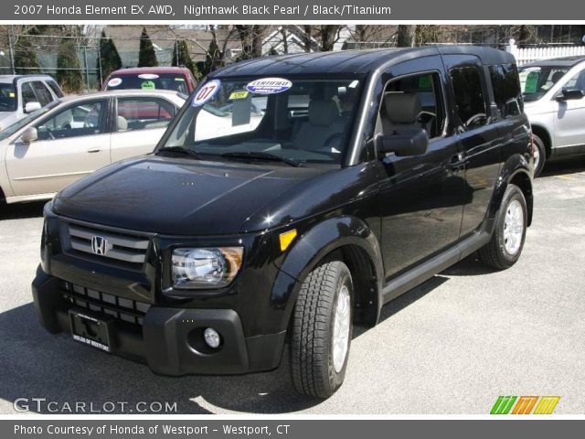 2007 Honda Element EX AWD in Nighthawk Black Pearl