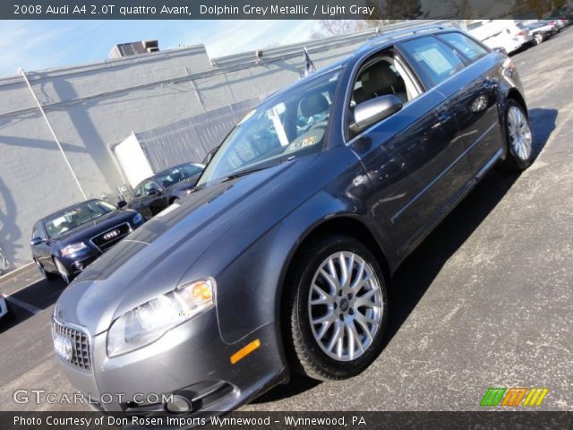 2008 Audi A4 2.0T quattro Avant in Dolphin Grey Metallic