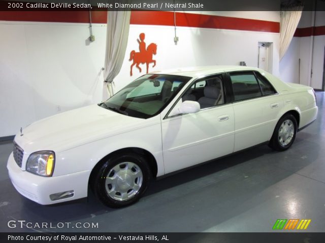 2002 Cadillac DeVille Sedan in White Diamond Pearl