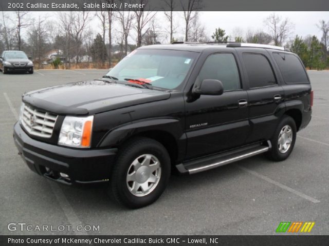 2002 Cadillac Escalade  in Sable Black