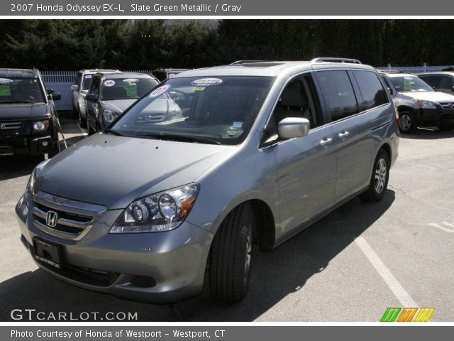 2007 Honda Odyssey EX-L in Slate Green Metallic