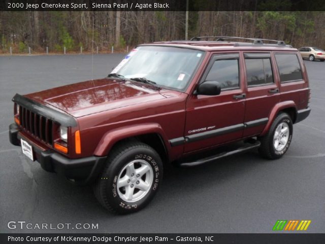 2000 Jeep Cherokee Sport in Sienna Pearl