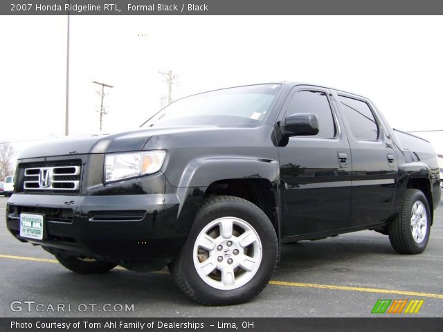 2007 Honda Ridgeline RTL in Formal Black