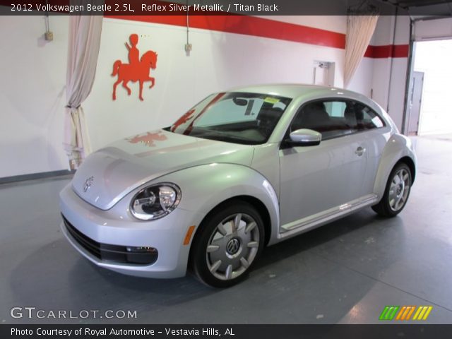 2012 Volkswagen Beetle 2.5L in Reflex Silver Metallic