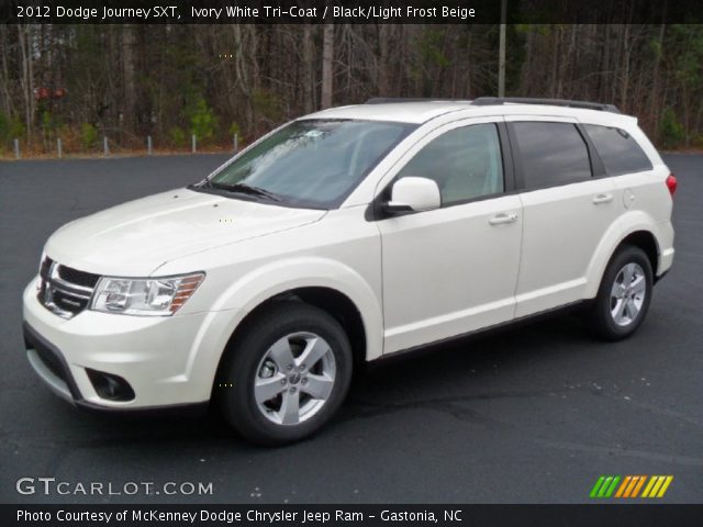 2012 Dodge Journey SXT in Ivory White Tri-Coat