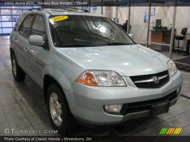 2002 Acura MDX  in Havasu Blue Metallic