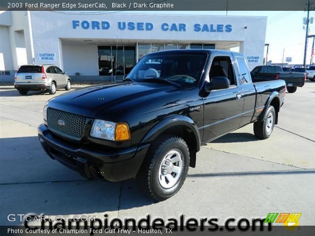 2003 Ford Ranger Edge SuperCab in Black