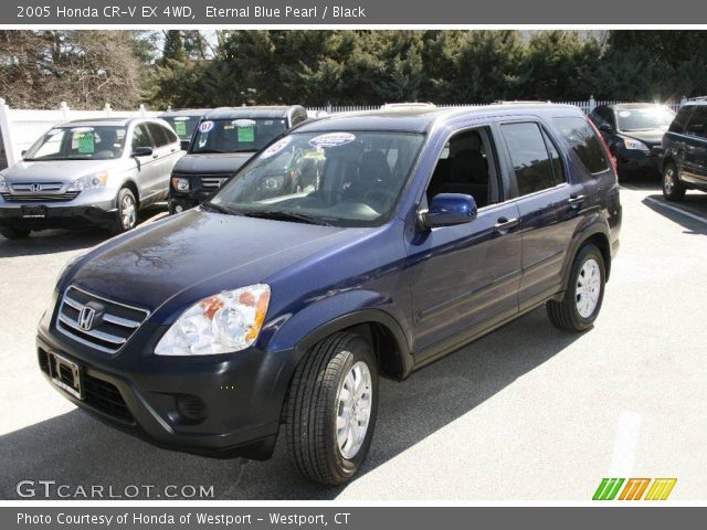 2005 Honda CR-V EX 4WD in Eternal Blue Pearl