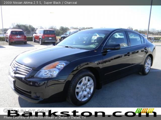2009 Nissan Altima 2.5 S in Super Black