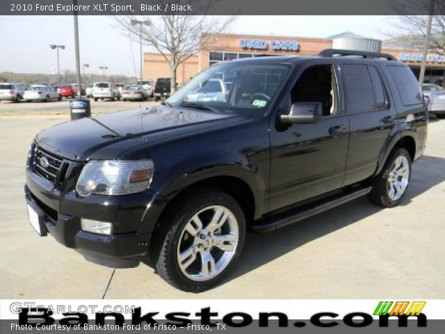 2010 Ford Explorer XLT Sport in Black