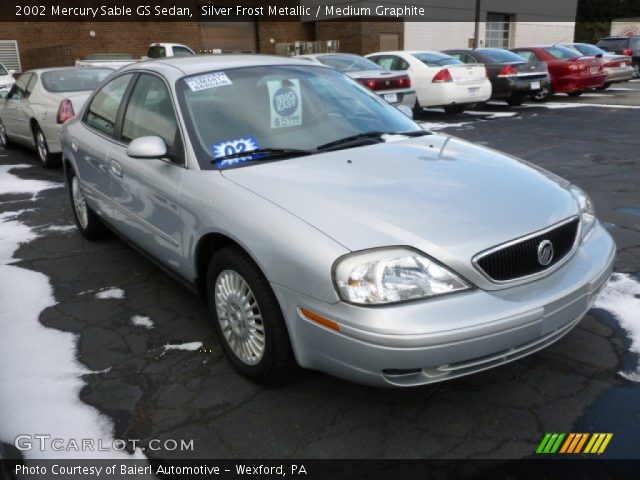 2002 Mercury Sable GS Sedan in Silver Frost Metallic