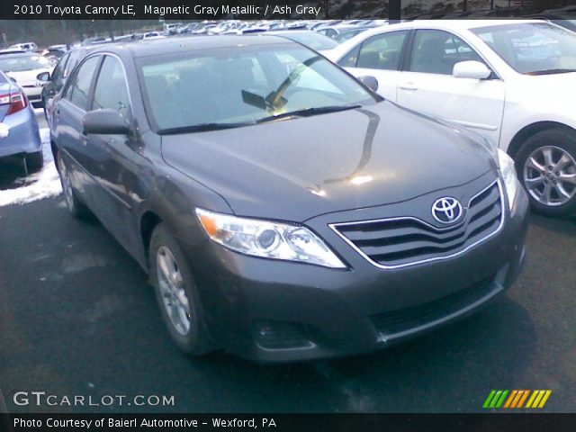 2010 Toyota Camry LE in Magnetic Gray Metallic