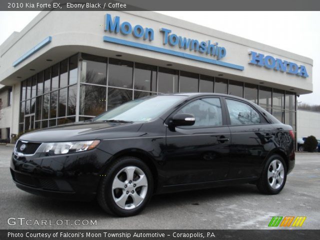 2010 Kia Forte EX in Ebony Black
