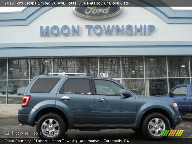 2012 Ford Escape Limited V6 4WD in Steel Blue Metallic