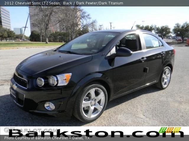 2012 Chevrolet Sonic LTZ Sedan in Black