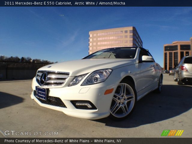 2011 Mercedes-Benz E 550 Cabriolet in Arctic White