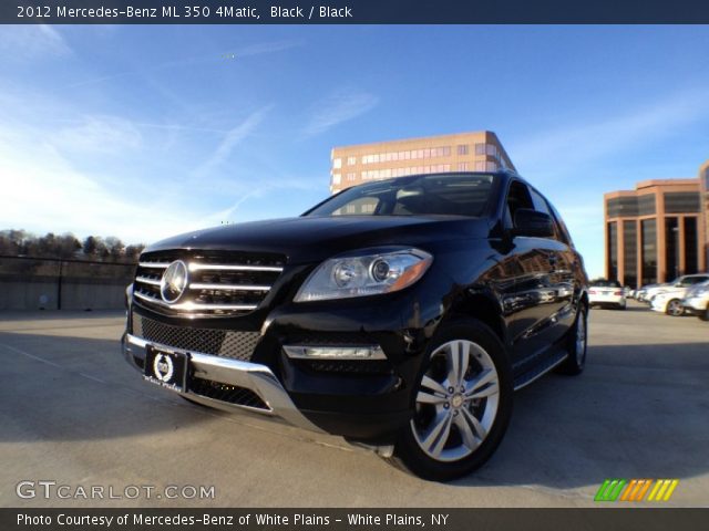 2012 Mercedes-Benz ML 350 4Matic in Black