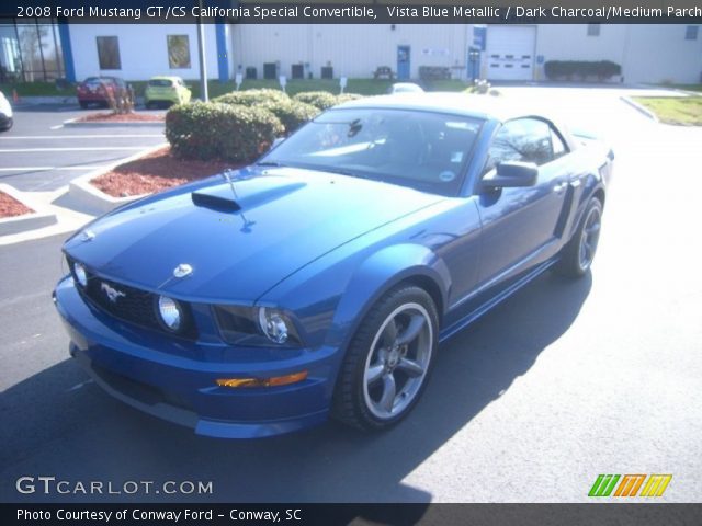 2008 Ford Mustang GT/CS California Special Convertible in Vista Blue Metallic