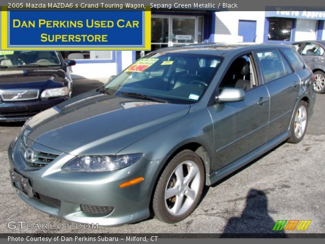 2005 Mazda MAZDA6 s Grand Touring Wagon in Sepang Green Metallic