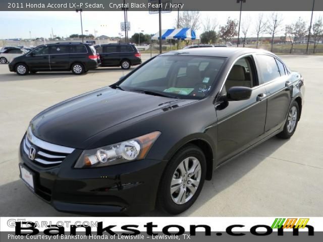 2011 Honda Accord LX-P Sedan in Crystal Black Pearl