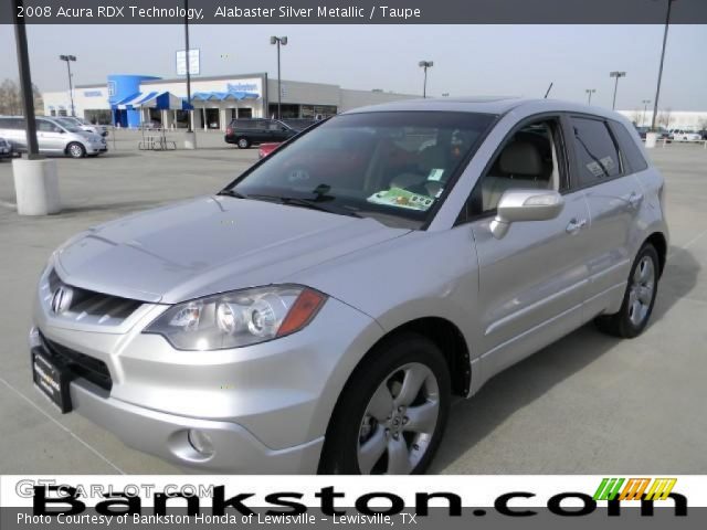 2008 Acura RDX Technology in Alabaster Silver Metallic