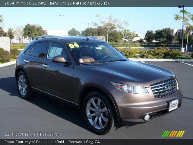2004 Infiniti FX 35 AWD in Beryllium 16 Metallic
