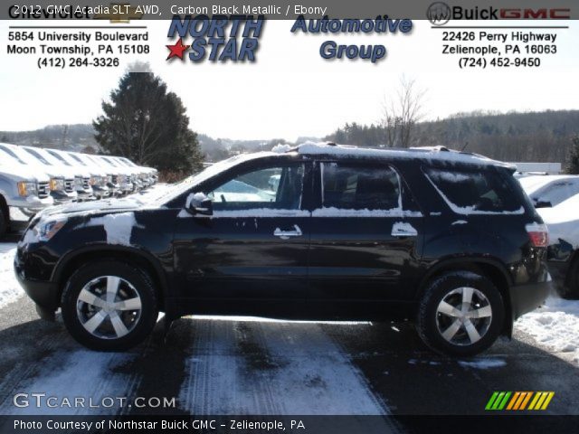 2012 GMC Acadia SLT AWD in Carbon Black Metallic