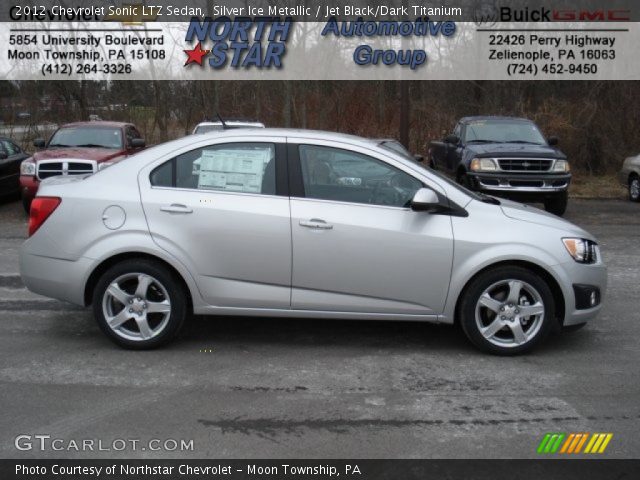 2012 Chevrolet Sonic LTZ Sedan in Silver Ice Metallic
