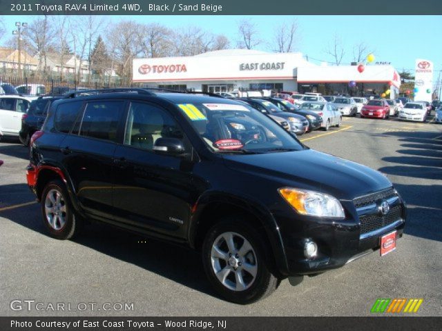 2011 Toyota RAV4 Limited 4WD in Black