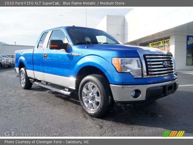 2010 Ford F150 XLT SuperCab in Blue Flame Metallic