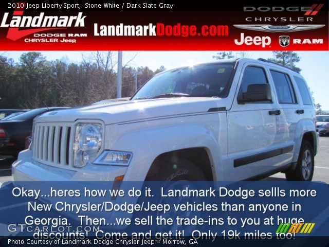 2010 Jeep Liberty Sport in Stone White