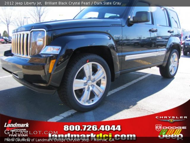 2012 Jeep Liberty Jet in Brilliant Black Crystal Pearl