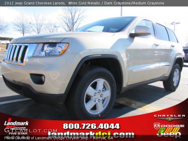 2012 Jeep Grand Cherokee Laredo in White Gold Metallic