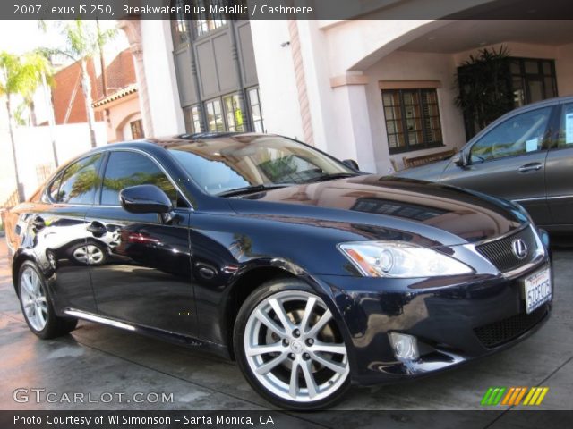 2007 Lexus IS 250 in Breakwater Blue Metallic